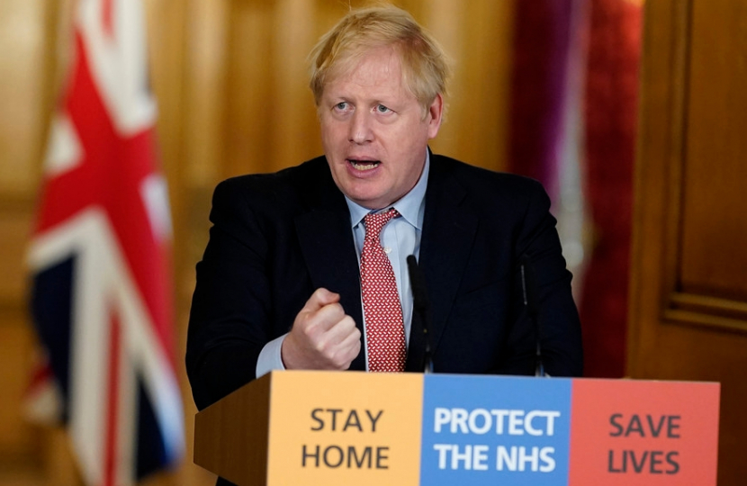 The Prime Minister's letter on Coronavirus: Stay at home to protect the NHS and save lives.