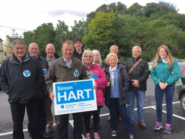 Simon Hart re-elected